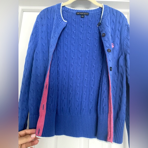 BROOK BROTHERS BEAUTIFUL COTTON CARDIGAN - Picture 3 of 7